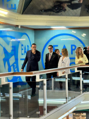Visita del MHP Salvador Illa a l'EAP Vic Sud (CAP El Remei)