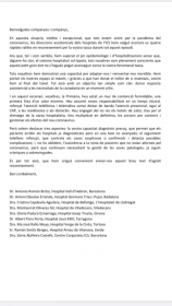 Carta de les direccions assistencials dels hospitals de l'ICS