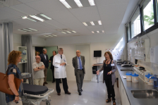 Boi Ruiz visita les noves instal·lacions del CAP Sarrià