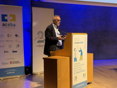 Dr. Manel del Castillo a les  XXVI Jornades ACEBA