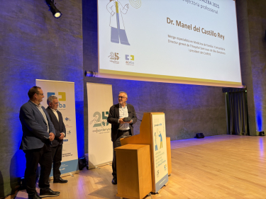 Lliurament dels Reconeixements ACEBA 2025 a la trajectòria professionals al Dr. Manel del Castillo