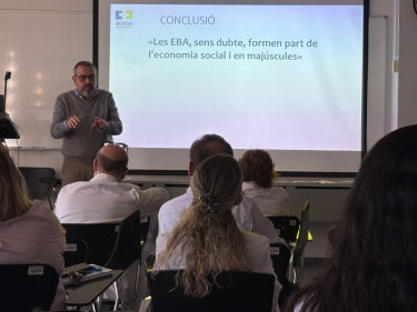 Sr. Joan Segarra_Sessió L'Economia Social a Catalunya: moment actual i encaix de les diferents famílies