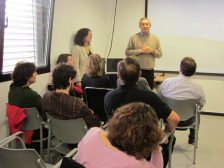 Inauguració 1a Jornada Clínica a càrrec del president d'ACEBA, el Dr. Joan Maria Aranalde