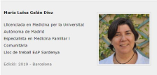 Dra. Galán - EAP Sardenya
