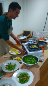 Taller de cuina per fer un menú de festes saludable baix en hidrats de carboni
